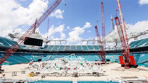 Dolphins claim new Miami stadium will be ready for football season ...