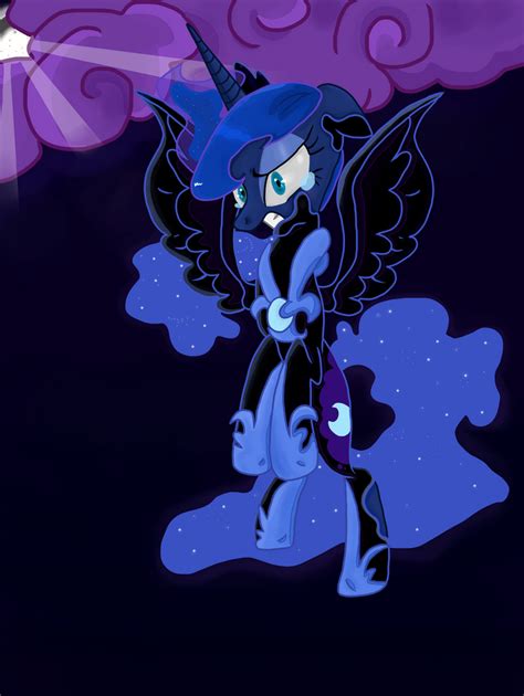 Nightmare Luna by Lovelye on DeviantArt