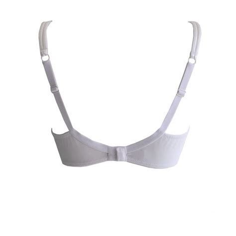 AMBRA Lingerie Bras Grand Arche Balconnet Bra White 0322 Italian