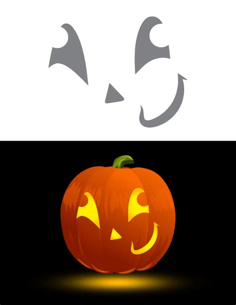 Printable Goofy Jack O Lantern Face Pumpkin Stencil Hot Sex Picture