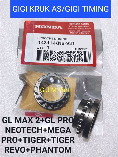 SPROCKET TEMING GIGI SENTRIK KECIL KRUK AS GL PRO NEOTECH GL MAX MEGA