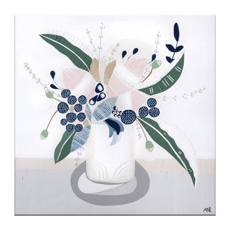 Coastal Bouquet Printed Wall Art Temple And Webster