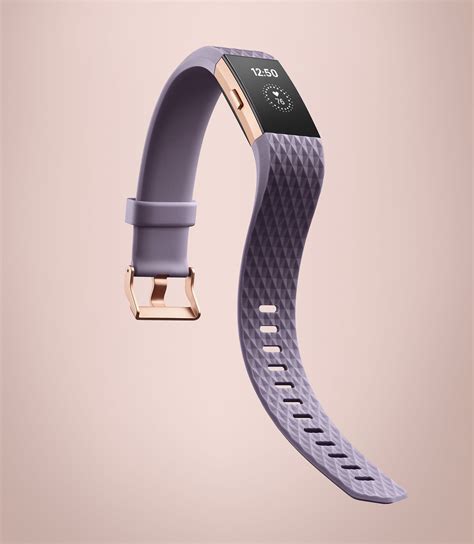 Fitbit Charge 2 In Lavender And Rose Gold Try To Control Your Excitement Fitbit Launched 2