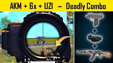 AKM 6x UZI Is The Deadly Combo In PUBG Mobile Lite Solo VS Squad