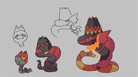 Fire starter fakemon by Groovyfish on Newgrounds