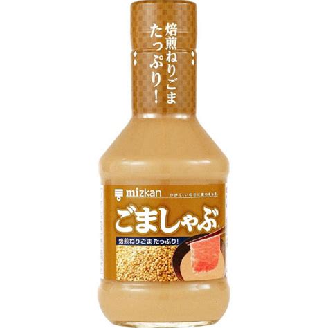 ミツカン ごましゃぶ Mizkan Goma Shabu Sesame Hotpot Dipping Sauce 250ml