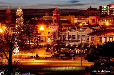 Kansas City Plaza Lights at Dusk - Eric Bowers Photoblog