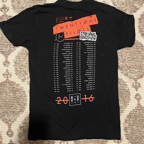 Pilots Emotional Roadshow Tour Shirt Super Depop