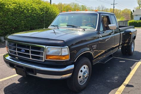 1996 Ford F 350 Xlt Super Cab Power Stroke Dually For Sale On Bat