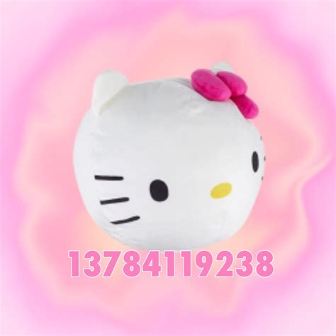 Pillow Decal For Bloxburg Hello Kitty Rooms Hello Kitty Toys Hello Kitty Pillow