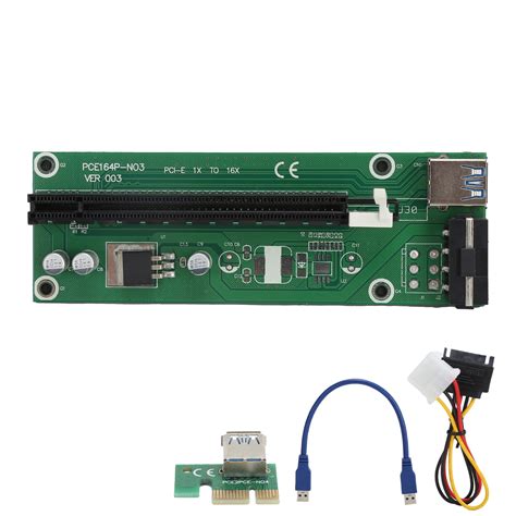 Pcie Riser Cm In Usb Pcie Extender X X Pcie To Serial Sata