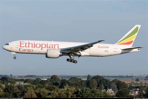 ET ARJ Ethiopian Airlines Boeing 777 F60 Photo By Sierra Aviation