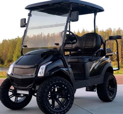 Golf Cart Club Car Lifted Custom Build Blacked Out Venom for sale from United States