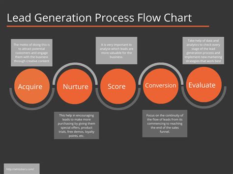 Lead Generation Process Flow Chart Whisskers Marketing