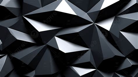 Latar Belakanglatar Belakang Hitam Geometris Modern Dengan Segi