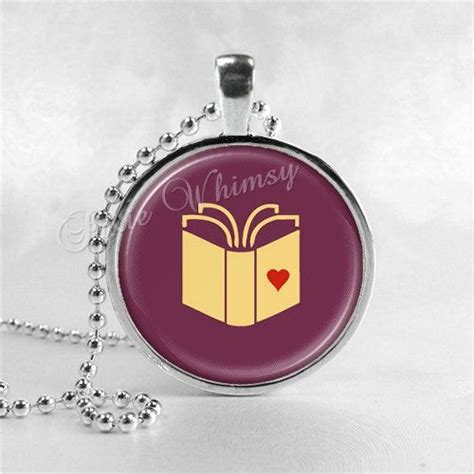 Book Lovers Necklace Writer Author Book Reading Saying Necklace Pendant Read Book Lover