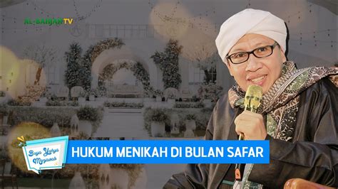 Hukum Menikah Di Bulan Safar Buya Yahya Menjawab YouTube