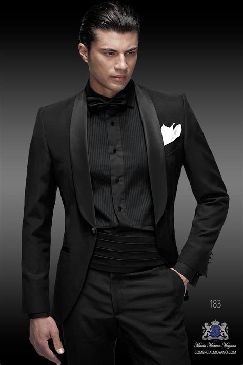 black wedding tuxedo 4