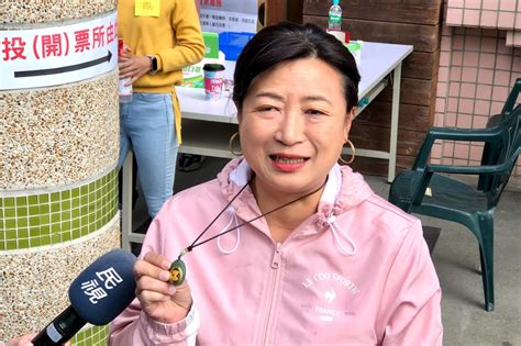 南投立委補選今投票 蔡培慧戴幸運項鍊象徵「傳承」