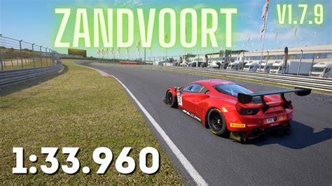 Assetto Corsa Competizione Ferrari 488 GT3 Evo Zandvoort Hotlap