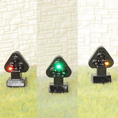 X Ho Oo Scale European Block Dwarf Signals Leds Made Aspects With