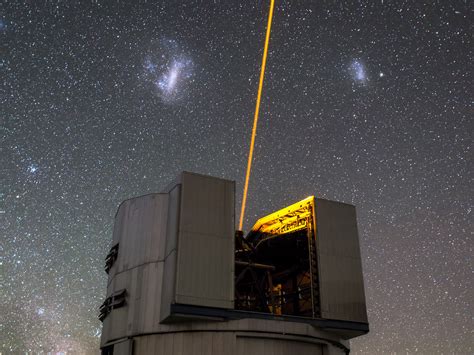 VLT Shows Off Its New Adaptive Optics System ESO Australia