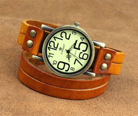 Retro Style Watch Handmade Watch Double Winding Watch Personalized