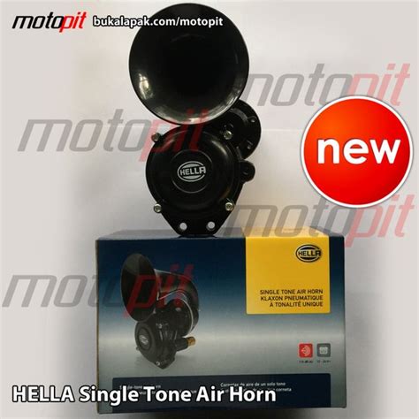 Jual HELLA Klakson Single Tone Air Horn Bus Truk Wajib Kompresor Angin