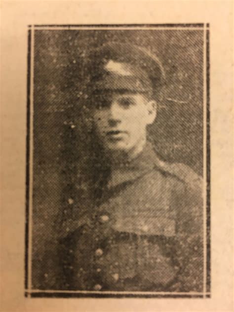 Ellis Hallet 5th Battalion Lincolnshire Regiment Mm Courtesy Of