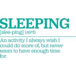 sleeping definition