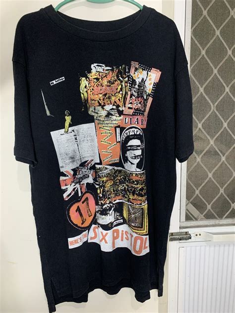 Uniqlo X Sex Pistols Mens Fashion Tops And Sets Tshirts And Polo Shirts