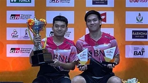 Ganda Putra Indonesia Leo Daniel Pertahankan Gelar Juara Indonesia