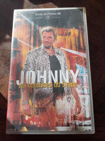 Cassette Vhs Johnny Halliday Mes Occasions