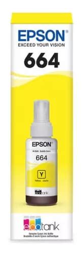 Botella De Tinta Epson Amarillo T Al Mercadolibre