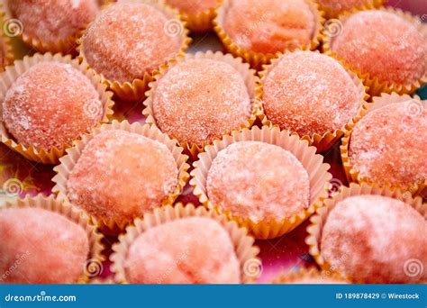 Tiro Certeiro Dos Tradicionais Doces Cor De Rosa Dos Brigadeiros