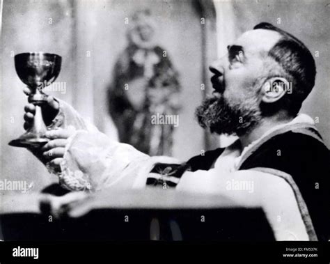 Picture Shows Padre Pio Seen During Mass At The Capuchin