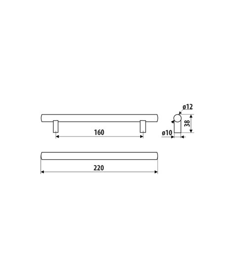 Reling RE29 Inox 160mm