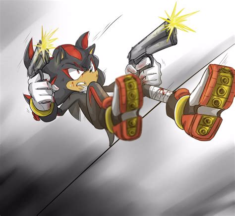 Badass Shadow Aprotching Shadow Sonic Shadow The Hedgehog Fotos De