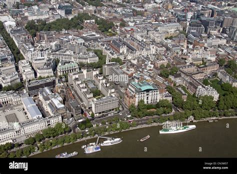 aerial view  kings college university  temple place london wc
