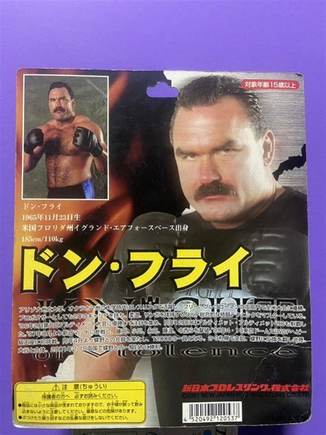 Yahooオークション 絶版 ドン・フライ プロレス フィギュア 闘魂sho