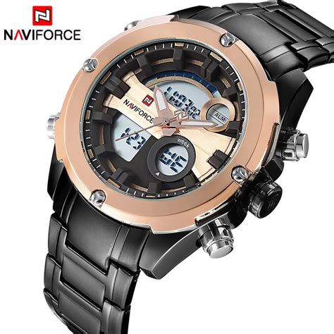 Nouveau Mode De Luxe Marque Naviforce Hommes Sport Montres Hommes