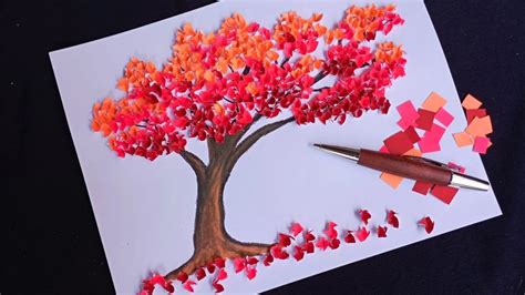 Diy 3d Paper Tree How To Make Paper Tree With Origami Paper