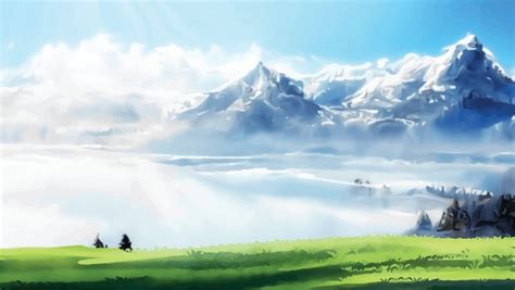 4,142 Anime Mountains Background Images, Stock Photos, 3D objects ...