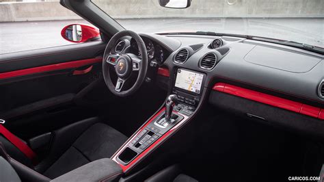 Porsche 718 Spyder | 2020MY (Color: Guards Red) | Interior