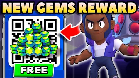 New Qr How To Get Free Brawl Stars Gems Reward 🎁 1000 Free Gems In