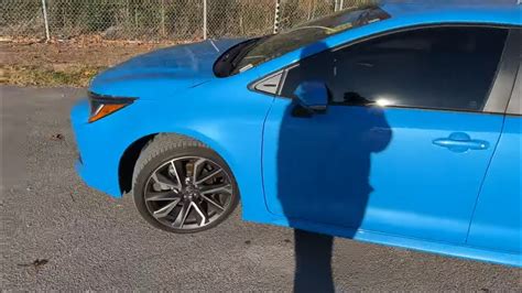 Shes Blue Toyota Corolla Se Hatchback Pov Test Drive Walkaround