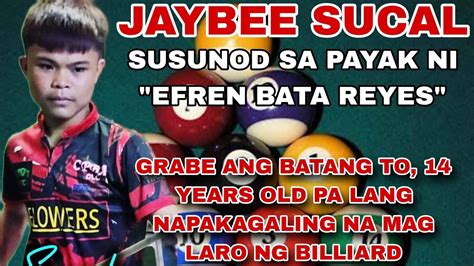 JAYBEE SUCAL Ang Susunod Sa Yapak Ni EFREN BATA REYES 14 Years Old