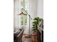 PARROT LED abacá floor lamp By Forestier design Jette Scheib