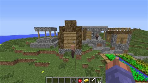 Epic Flat Land Npc Village Island Minecraft Seed 1 6 2 YouTube