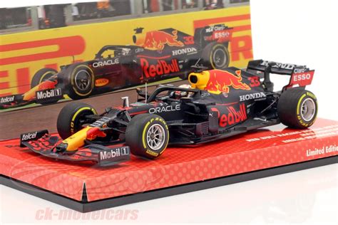 Minichamps 143 M Verstappen Red Bull Rb16b 33 Winner Emilia Romagna